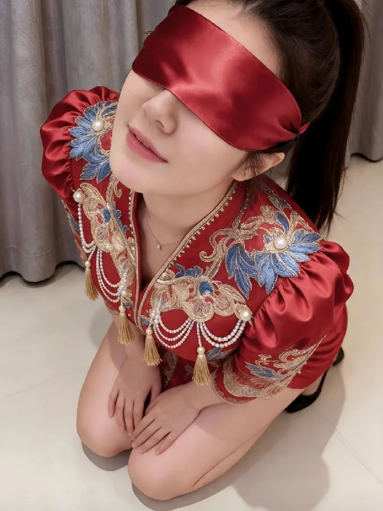 被蒙眼的新婚少妇 封面